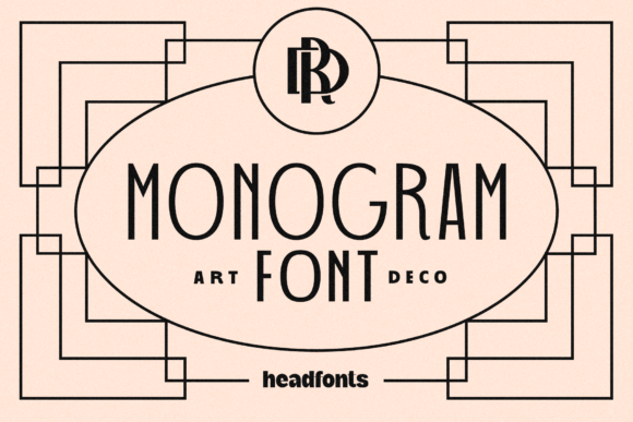 Art Deco Monogram: A Modern Touch for Creative Projects