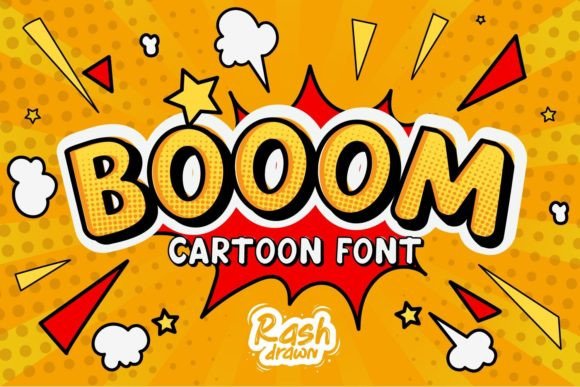 Booom: The Ultimate Comic Book Font for Impact and Style