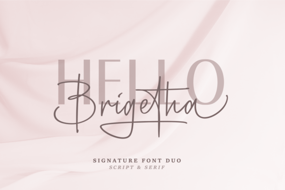 Brigetha: Elegant Typography for Designers