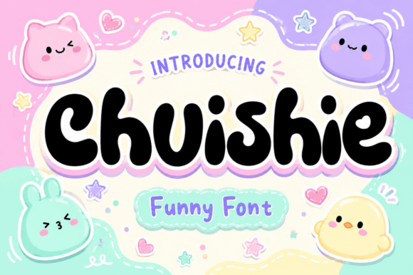 Chuishie: A Playful Font That Brings Joy to Every Design