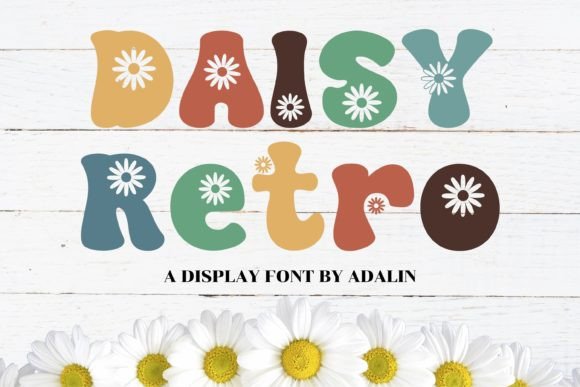 Daisy Retro: A Playful Font for Creative Projects