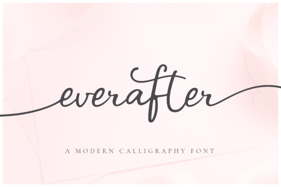 Ever After: A Romantic Script Font for Creative Projects