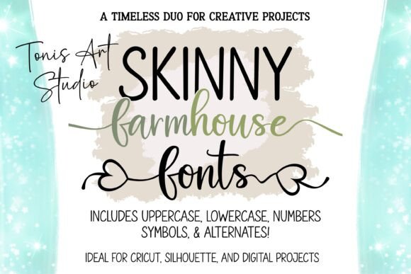 Farmhouse Script Skinny Farmhouse: A Perfect Blend of Rustic and Modern Design