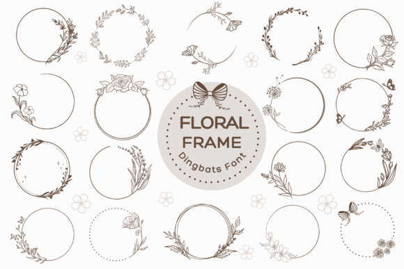 Floral Frame: A Touch of Elegance in Design