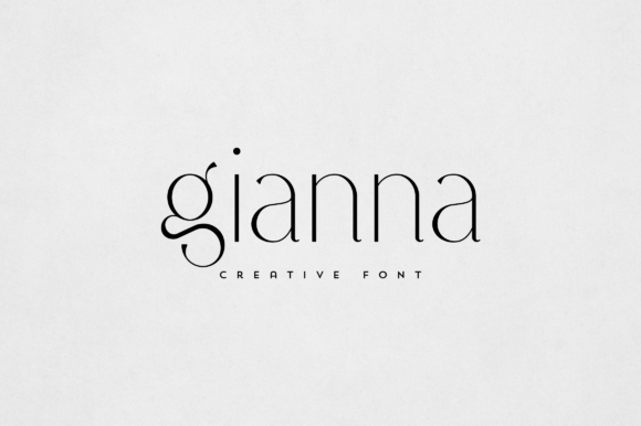 Gianna: A Versatile Sans Serif for Modern Typography
