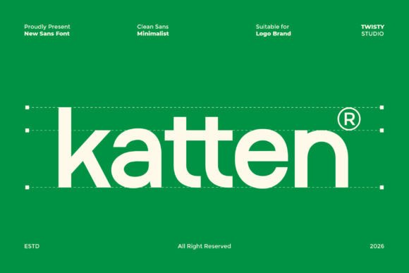 Katten: A Modern Typographic Solution