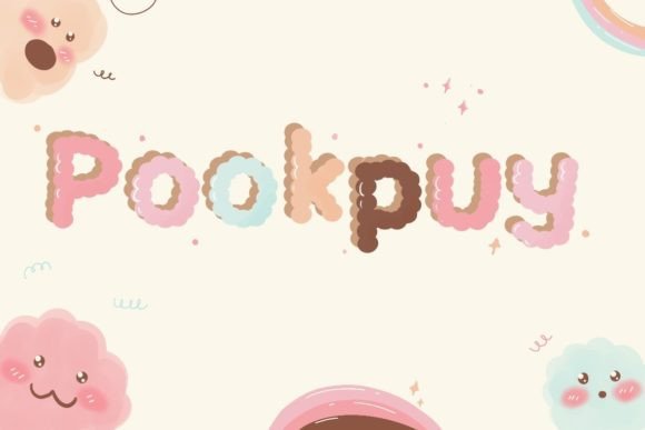 Pookpuy: A Whimsical Handwritten Font for Creative Projects