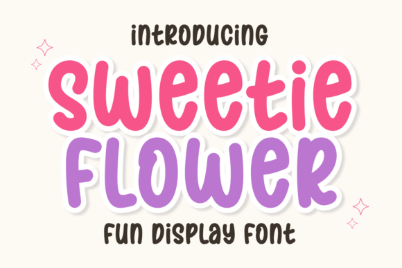 Sweetie Flower: A Whimsical Font for Creative Expression